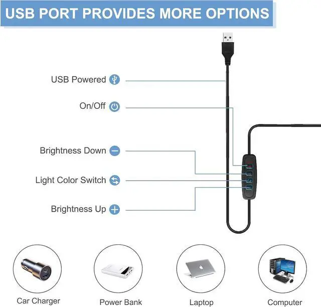 Alt view image 5 of 7 - LED Desk Lamp,Adjustable Swing Arm Desk Lamp with Clamp,Dimmable Desk Light Eye-Care Table Light, Memory Function, 3 Color Modes, 10-Level Brightness Table Lamp for Home, Office, Study, Reading