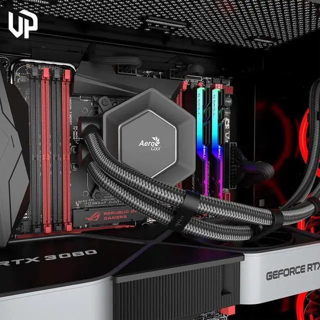 Alt view image 7 of 7 - CPU Liquid Coolers Tube Combs 8 Pieces Set =4 Pieces for Tube Diameter Up to 11mm(0.43in)/4 Pieces for Tube Diameter Up to 13mm(0.51in)- Black