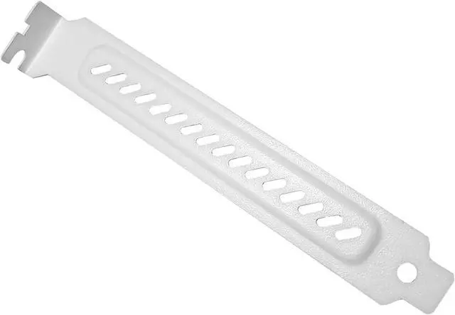 Alt view image 2 of 2 - 10 PCI Slot Cover Dust Filter Bracket Expansion Blank Plate Shield Metal - White