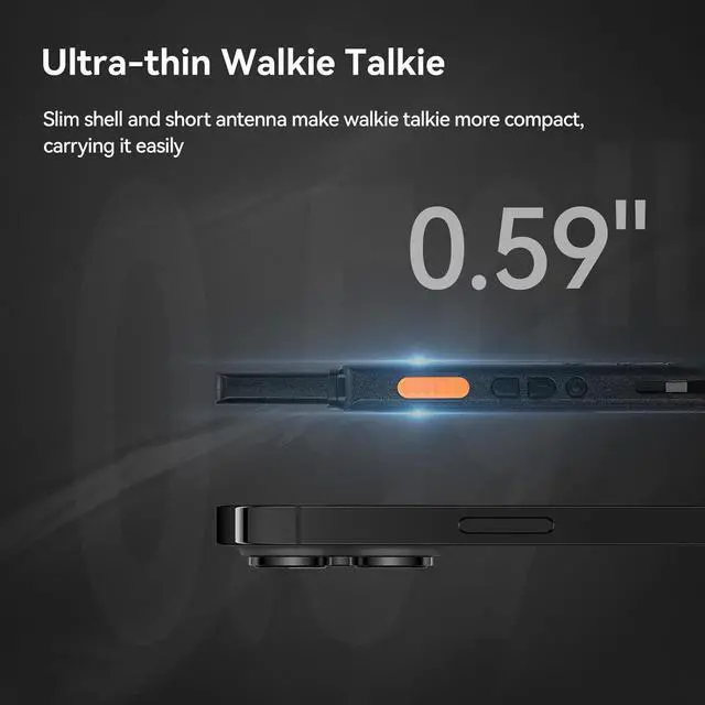 Alt view image 4 of 7 - Retevis Walkie Talkies for Adults,Rechargeable Long Range Two Way Radio,New Version of RT22(3.0), 2 Way Radio with 1620 mAh Battery,Portable FRS Two-Way Radios for School Restaurant(10 Pack)