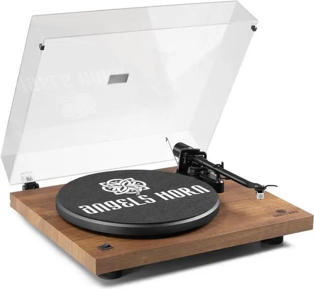 Main image of Turntable, Vinyl Record Player, Built-in Phono Preamp, Belt Drive 2-Speed, Adjustable Counterweight, AT-3600L (Upgraded Bluetooth Version)