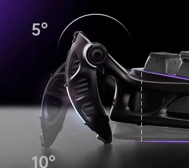 Alt view image 5 of 6 - GravaStar K1 PRO Interstellar 75% Triple-Mode Wireless Mechanical Gaming Keyboard, Aluminum Alloy Exoskeleton Design, Gasket Custom Keyboard Hot-Swap Socket, RGB Backlit Keyboard, Black Silver