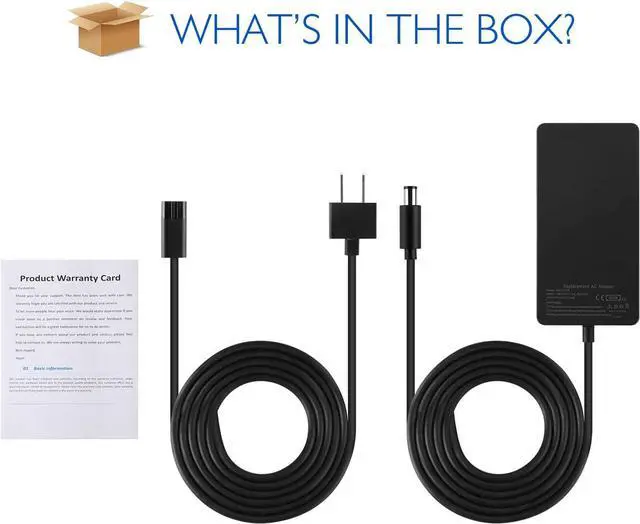 Alt view image 5 of 7 - Surface Dock Charger,15V 6A 90W Ac Adapter Power Supply Battery Charger for Microsoft Docking Station Surface Pro 4 Surface Book 1661 1749 TG-TECH