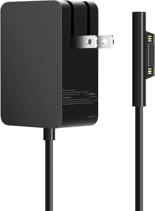 Main image of Surface Go Charger, Power Supply Adapter 24W 15V 1.6A Compatible Microsoft Surface Go/Surface Pro 4 Core m3/Surface Pro 3