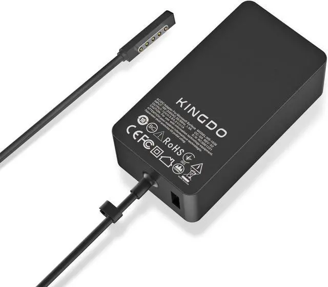 Alt view image 3 of 7 - Surface Pro 2 Charger Surface Pro 1 Charger,48W 12V 3.6A Surface Power Supply Adapter for Microsoft Surface Pro 2 Surface Pro 1 Surface RT with 6Ft Power Cord and Carrying Pouch