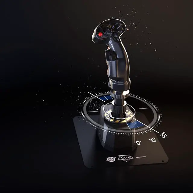 Alt view image 2 of 7 - THRUSTMASTER AVA Base & FA18 Super Hornet Flight Stick bundle on PC