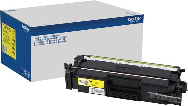 TN810XLY High-Yield Toner, 9,000 Page-Yield, Yellow TN810XLY High-Yield Toner, 9,000 Page-Yield, Yellow