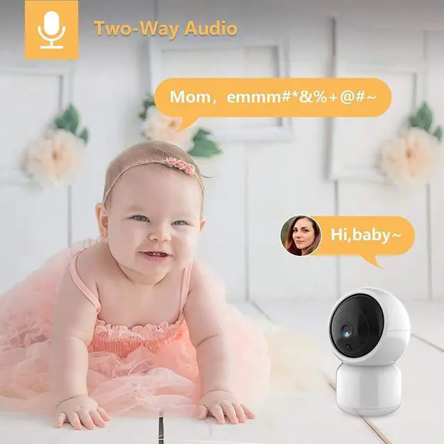 Alt view image 4 of 7 - Pet Camera Monitor, Security Camera WiFi Home Dog Camera 1080P HD,Indoor Outdoor Camera for Dog and Cat,Support APP Remote Control/Motion Detection/2 Way Audio/Night Vision
