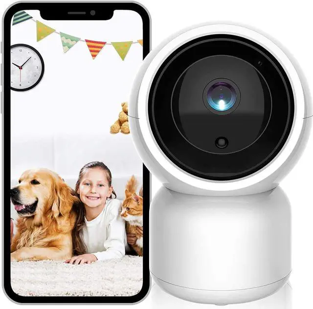 Main image of Pet Camera Monitor, Security Camera WiFi Home Dog Camera 1080P HD,Indoor Outdoor Camera for Dog and Cat,Support APP Remote Control/Motion Detection/2 Way Audio/Night Vision