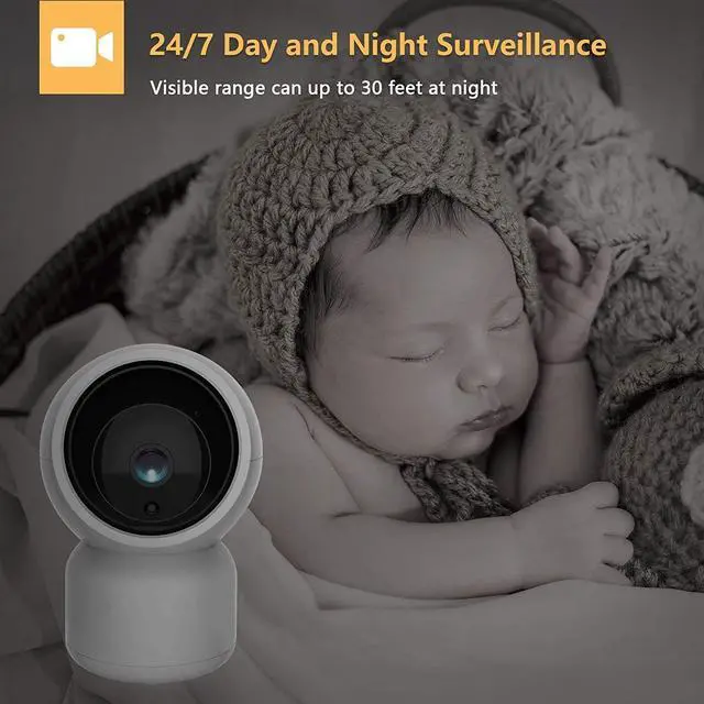 Alt view image 3 of 7 - Pet Camera Monitor, Security Camera WiFi Home Dog Camera 1080P HD,Indoor Outdoor Camera for Dog and Cat,Support APP Remote Control/Motion Detection/2 Way Audio/Night Vision