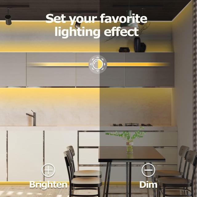 Alt view image 3 of 6 - 50ft White LED Strip Lights, 6000K Warm White Waterproof Tape Light, 15M 12V Rope Light Strong 3M Adhesive, for Home,Kitchen, Patio, Balcony, Party, Wedding, Indoor and Outdoor Decor