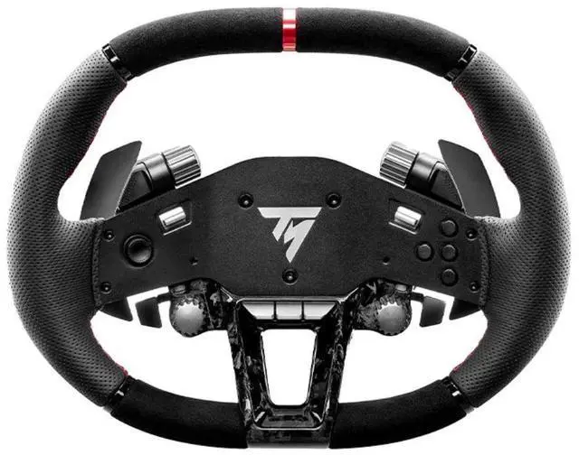 Main image of Thrustmaster Hyper Car Wheel Add-On, Ergonomic and wrapped with Leather and Alcantara, Works with Thrustmaster's T818 and T598 ecosystem bases - Compatible on PS5, PS4 and PC