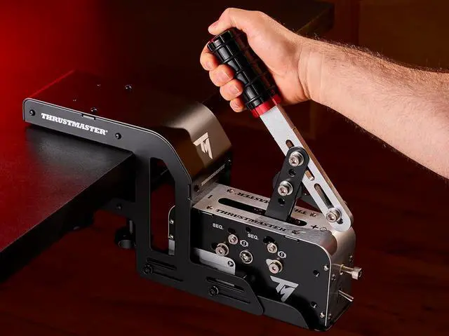 Alt view image 3 of 5 - THRUSTMASTER TSS Shifter and Handbrake (compatible w/ PS5, PS5 Pro, PS4, XBOX Series X/S, One, PC)