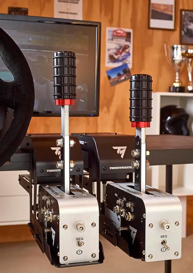 Alt view image 4 of 5 - THRUSTMASTER TSS Shifter and Handbrake (compatible w/ PS5, PS5 Pro, PS4, XBOX Series X/S, One, PC)