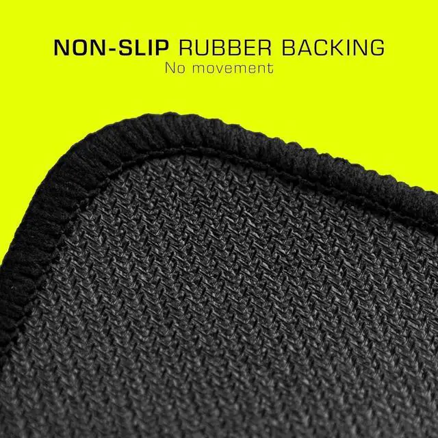 Alt view image 4 of 5 - ROCCAT Sense CTRL XXL PC Gaming Mouse Pad, Non-Slip Rubber Back, Vulcanized Control Surface with Low-Profile Stitched Edges, Durable Computer Mat, XXL, Black