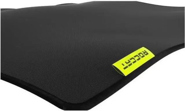 Alt view image 2 of 2 - ROCCAT Sense Pro XXL PC Gaming Mousepad, Non Slip Rubber Back, Speed Military-Grade Fabric with Low-Profile Stitched Edges, Durable Computer Desk Mat, XXL, Rectangle, Black