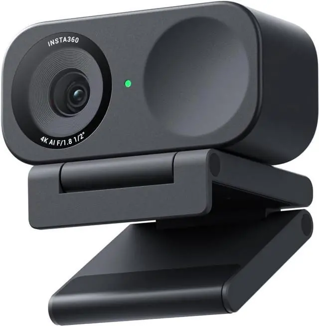 Main image of Insta360 Link 2C - 4K Webcam for PC/Mac, 1/2" Sensor, Auto Framing, HDR, AI Noise-Canceling Mic, Gesture Control for Streaming, Video Calls, Gaming, Works with Zoom, Teams, Twitch & More - Black