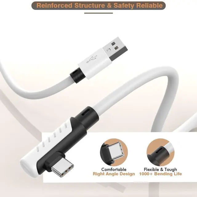 Alt view image 3 of 7 - 16 Feet Link Cable for Quest 3S,VR Cable Compatible with Meta Quest 3S/Quest 3/Oculus Quest 2/Pico 4 Accessories and PC/Steam VR,16FT USB 3.0 to USB C Link Cable High Speed Data Transfer Link Cord