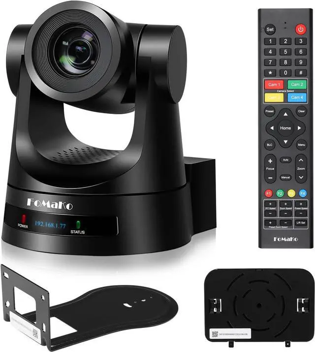 Main image of PTZ Camera 30x Optical Zoom HDMI AI Auto Tracking PoE 3G-SDI IP Live Streaming HDMI PTZ Camera for Church Worship Education Events vMix OBS Wirecast (FMK30SDI Pro Black)