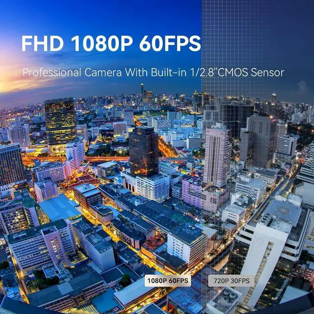 Alt view image 3 of 7 - HDMI/LAN/USB3.0 PoE PTZ Camera 20X Optical Zoom PTZ Camera IP Live Streaming Camera, FHD 1080P 60FPS, for Church Services Worship Video Conference Live Streaming Online Meeting, 2025 Version
