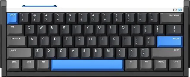 Main image of iQunix Esports Gaming Keyboard, 60% RGB Mechanical Keyboard, 61 Keys with Magnetic Jade Switches, Rapid Trigger, Adjustable Actuation, Double Shot PBT Keycaps, for Win/Mac Laptop PC