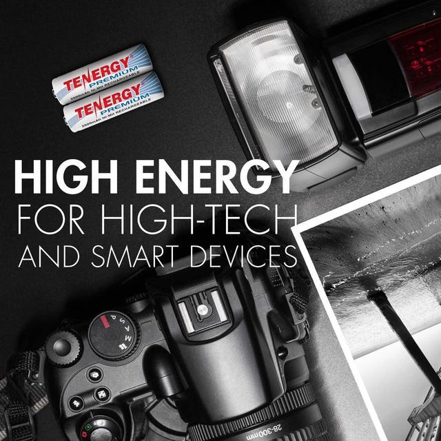 Alt view image 2 of 7 - Tenergy TN438 16-Slot Smart Battery Charger for AA/AAA NiMH/NiCd LCD Display + 16 Premium Rechargeable AA Batteries