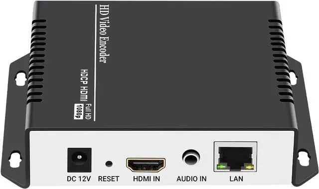 Main image of HEVC H.265 H.264 Live HDMI Video Encoder HD Video Audio Encoders Support RTSP RTMP HTTP UDP HLS SRT for IPTV or Live Broadcast on YouTube, Facebook, Wowza, Xtream Codes, NVR, etc.