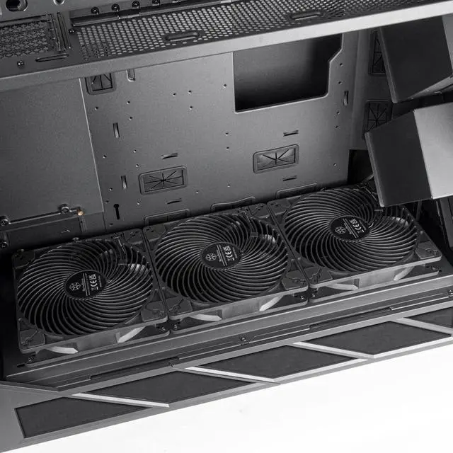 Alt view image 5 of 7 - SilverStone Technology ALTA F2 Premium Super Tower Chassis, SST-ALF2B-G