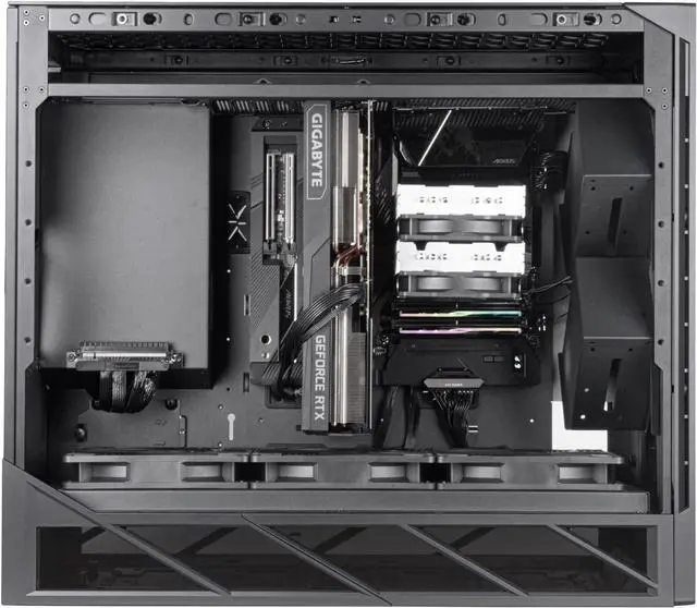 Alt view image 7 of 7 - SilverStone Technology ALTA F2 Premium Super Tower Chassis, SST-ALF2B-G