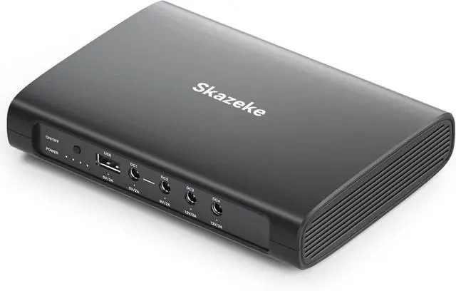 Main image of Mini UPS, 15000mAh Uninterruptible Power Supply with DC Output USB 5V/2A DC 5V/9V/12V/2A, Power Supply Battery Backup for Router, Modem, Security Camera, Breast Pump, and More