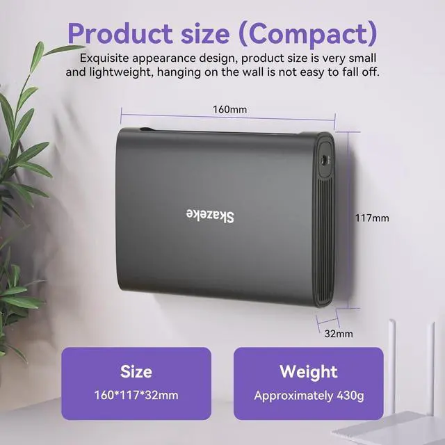 Alt view image 6 of 6 - Mini UPS, 15000mAh Uninterruptible Power Supply with DC Output USB 5V/2A DC 5V/9V/12V/2A, Power Supply Battery Backup for Router, Modem, Security Camera, Breast Pump, and More