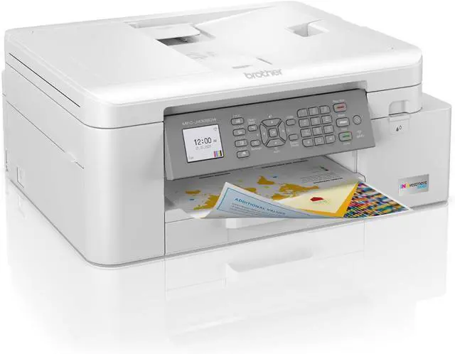 Alt view image 4 of 5 - Brother MFC-J4335DW INKvestment Tank All-in-One Printer with Duplex and Wireless Printing Plus Up to 1-Year of Ink in-Box, Works with Alexa