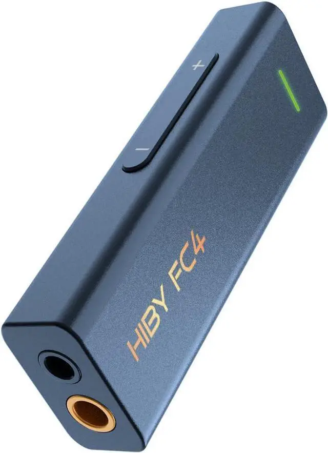 Main image of FC4 Headphone Amplifier Portable DAC with 4.4mm and 3.5mm Headphones Outputs Support MQA16X PCM768K DSD256 High Driving Power for Android/iOS/Mac/Windows (Blue)
