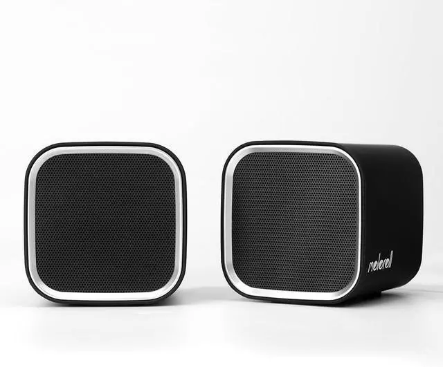 Alt view image 3 of 7 - Computer Speakers for Desktop PC, Laptop, Mac, USB Powered, Small Wired 2.0 Channels Dual Stereo Clear with Bass Less Distortion