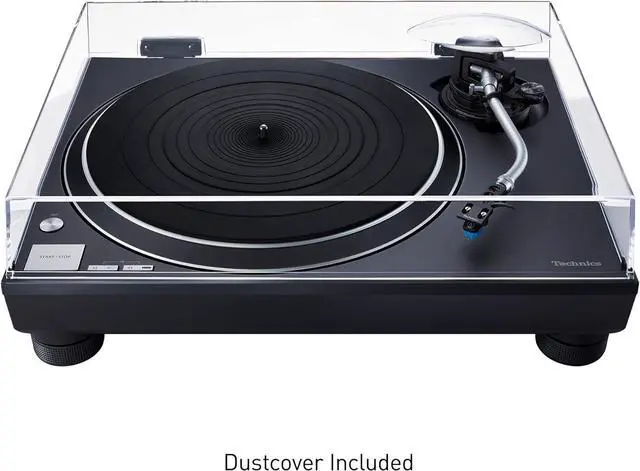 Alt view image 6 of 7 - Technics Turntable, Premium Class HiFi Record Player with Coreless Direct, Stable Playback, Audiophile-Grade Cartridge and Auto-Lift Tonearm, Dustcover Included