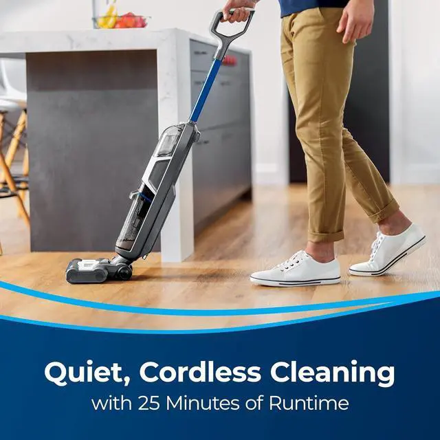 Alt view image 4 of 7 - Bissell Crosswave HF3 Cordless Wet/Dry Vacuum Cleaner and Mop, Multi-Surface and Hardwood Floor Cleaner