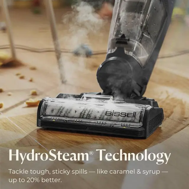 Alt view image 3 of 7 - Bissell CrossWave HydroSteam Wet Dry Vac, Multi-Purpose Vacuum, Wash, and Steam, Sanitize Formula Included