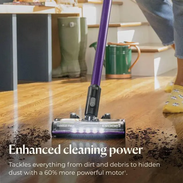 Alt view image 2 of 7 - Bissell Cleanview XR Pet 300W Cordless Vacuum with Removable Battery