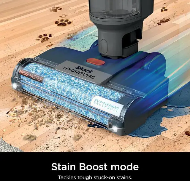 Alt view image 7 of 7 - Shark HydroVac MessMaster Wet Dry Corded Vacuum Cleaner, 3-in-1 Multi-Surface Vacuum Mop & Self-Cleaning System, Lightweight, Powerful Suction, for Hard Floors & Area Rugs, Navy