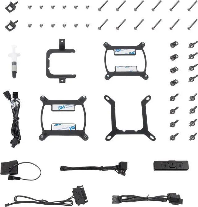 Alt view image 7 of 7 - SilverStone Technology IceMyst 360 All-in-One Liquid Cooler with ARGB Lighting, Compatible with LGA 115X/1200/1700/1851/2011/2066 and Socket AM4/AM5