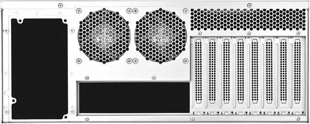 Alt view image 4 of 7 - SilverStone Technology RM45-360 4U Rackmount Chassis with Flexible Front Panel Design