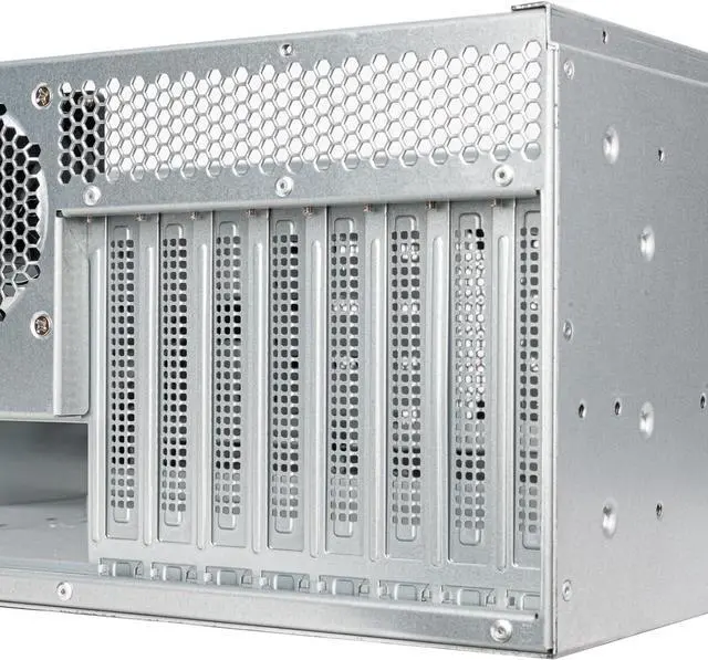 Alt view image 5 of 7 - SilverStone Technology RM45-360 4U Rackmount Chassis with Flexible Front Panel Design