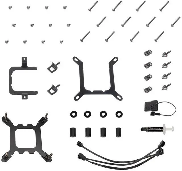 Alt view image 6 of 14 - SilverStone Technology NovaPeak 360 All-in-One Liquid Cooler, Compatible with Intel LGA 115x/1200/1700/1851/2011/2066, AMD Socket AM5/AM4