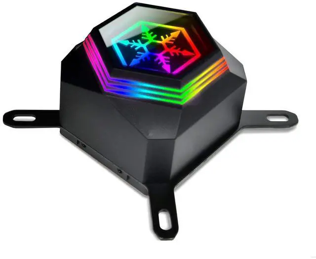 Alt view image 2 of 8 - SilverStone Technology Permafrost PF360-ARGB V2 360mm All-in-One Liquid Cooler, Compatible with Intel LGA115x/1200/1700/1851/2011/2066 and AMD AM2/AM3/AM4/AM5/FM1/FM2 sockets