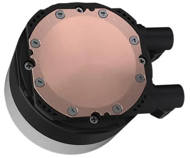 Alt view image 2 of 6 - SilverStone Frost Knight 360mm All-in-one Liquid Cooler, 27 mm Radiator, ARGB CPU Liquid Cooler, for AMD AM4/AM5,Intel 115x/1200/1700/1851, Black