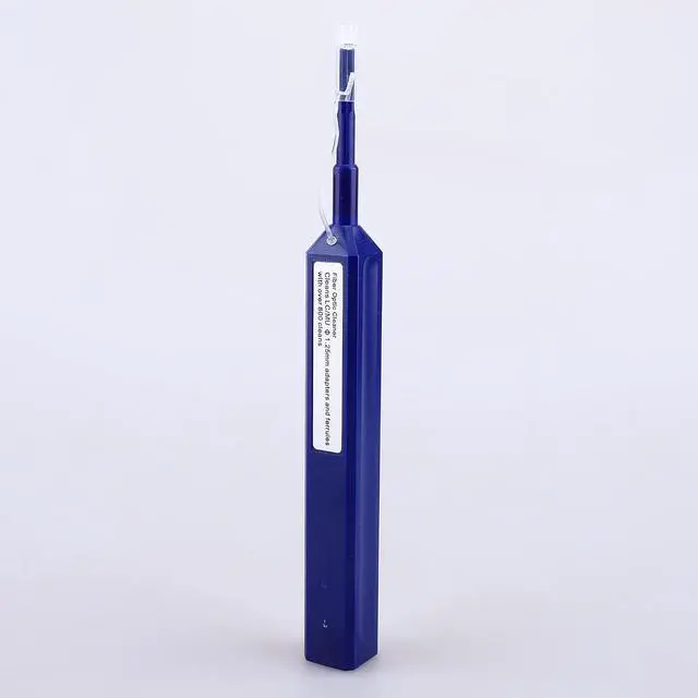 Alt view image 6 of 7 - FTTH Optical Fiber Cable Cleaner Pen Tool Kit 2.5mm LC MU 1.25mm SC FC ST LC Connector Joiner Fiber Optic Cleaning Box Tool 500+ Cleans
