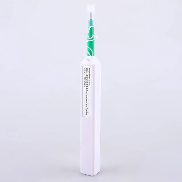 Alt view image 7 of 7 - FTTH Optical Fiber Cable Cleaner Pen Tool Kit 2.5mm LC MU 1.25mm SC FC ST LC Connector Joiner Fiber Optic Cleaning Box Tool 500+ Cleans