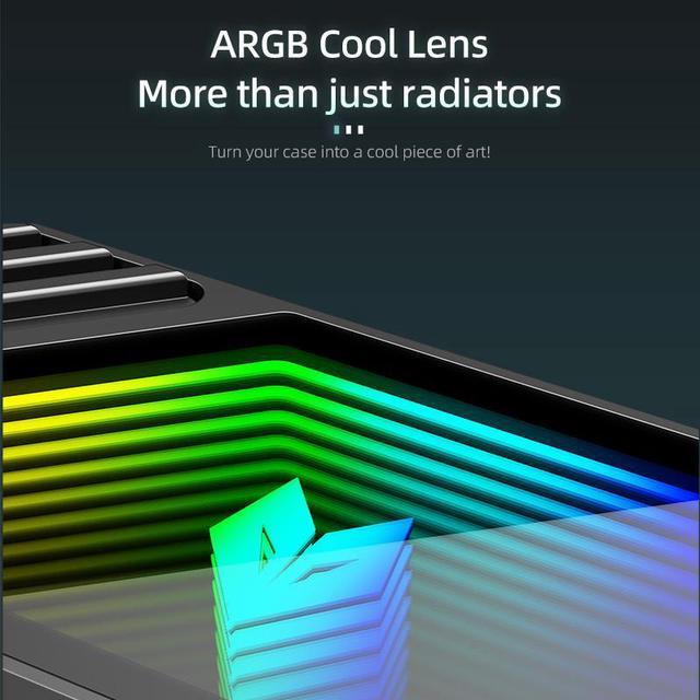 Alt view image 4 of 7 - M.2 2280 ARGB Hard Drive Heatsink Cooling M2.2280 SSD Cooler With Fan 5V 3Pin Addressable RGB Sync Multi Mainboard Efficient Heat Dissipation SSD Radiator - White