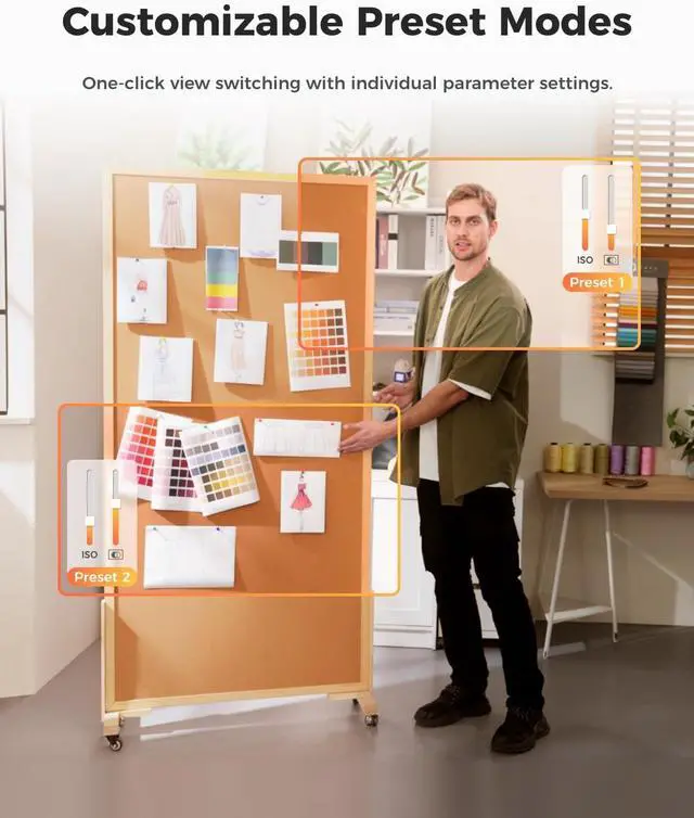 Alt view image 4 of 7 - OBSBOT Tiny 2 Lite 4K Webcam for PC, AI Tracking PTZ Streaming Camera with 1/2" Sensor, Gesture Control, 60 FPS, HDR, Microphones, Web Camera for Desktop Computer, Laptop, Meeting, Video Calls, etc.