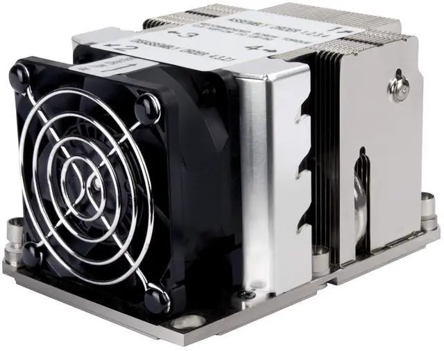 Main image of SilverStone Technology XE02-3647NB 2U Small Form Factor Server/Workstation CPU Cooler for LGA 3647 Narrow Sockets, SST-XE02-3647NB